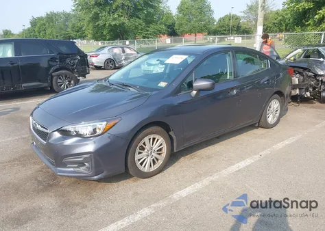 2017 Subaru Impreza 2.0I Premium из США, поврежденный, VIN 4S3GKAB68H3621254